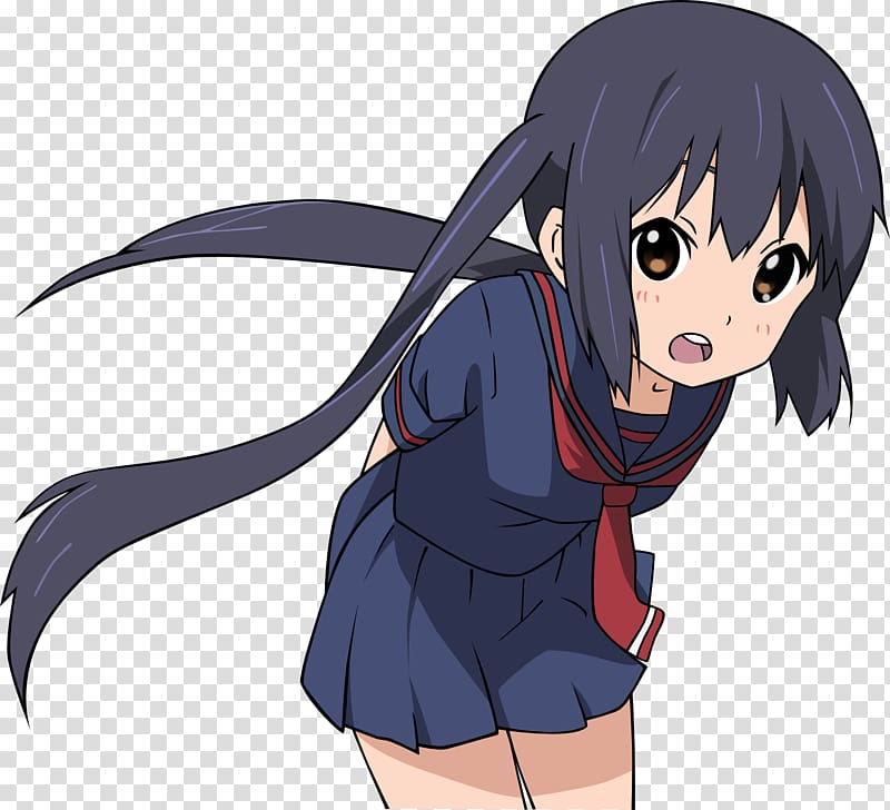 Azusa Nakano Yui Hirasawa Mio Akiyama Ritsu Tainaka K-On!, Anime transparent background PNG clipart