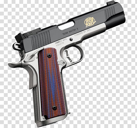 Kimber Manufacturing Kimber Custom .45 ACP Firearm Pistol, .45 ACP transparent background PNG clipart