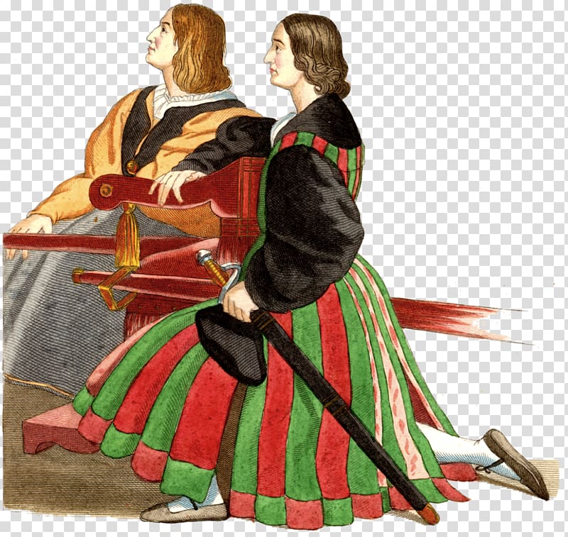 Middle Ages Costume design Tradition, blackwork transparent background PNG clipart