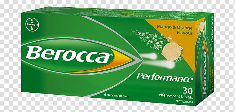 Berocca Effervescent tablet B vitamins Dietary supplement, effervescent tablets transparent background PNG clipart