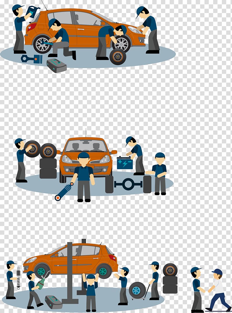 Car Automobile repair shop Euclidean , car repair transparent background PNG clipart