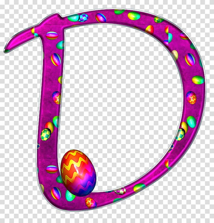 Easter Letter Alphabet, Easter transparent background PNG clipart