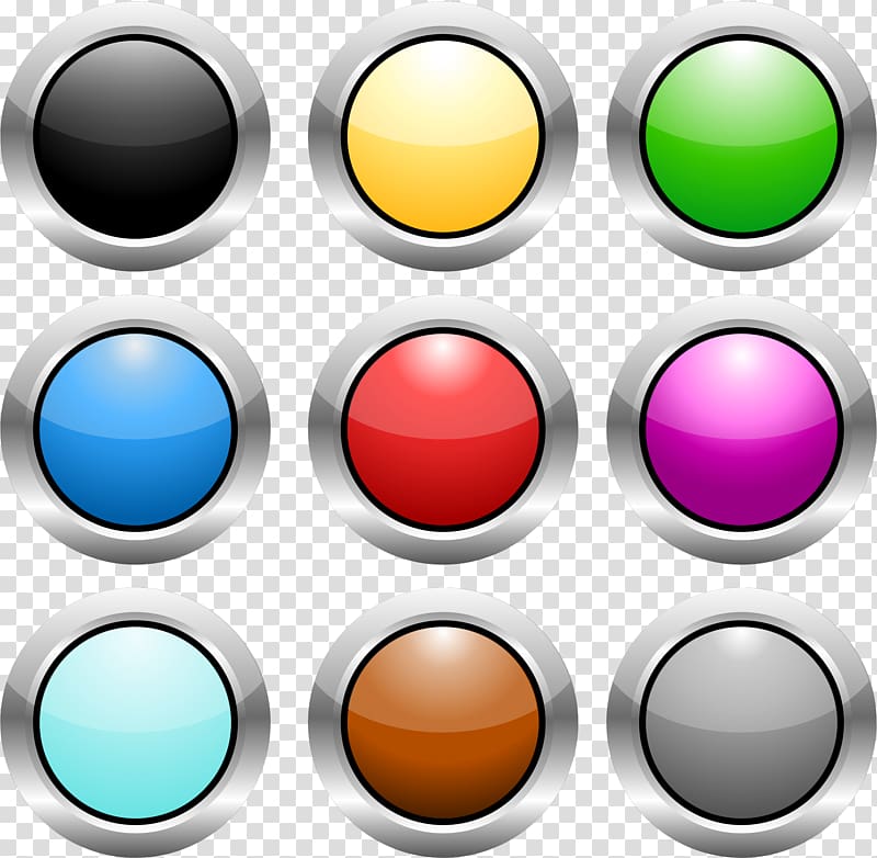 Computer Icons Button , buttons transparent background PNG clipart