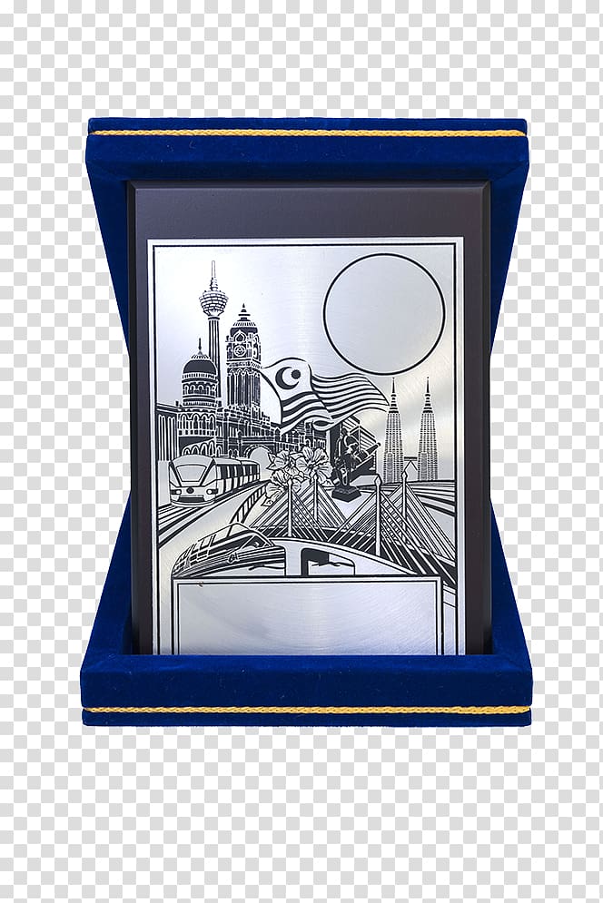 Mug Acrylic trophy Ceramic Cobalt blue, Velvet Box transparent background PNG clipart