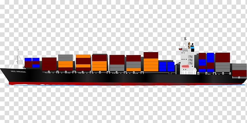 Container ship Cargo ship Intermodal container , Ship transparent background PNG clipart