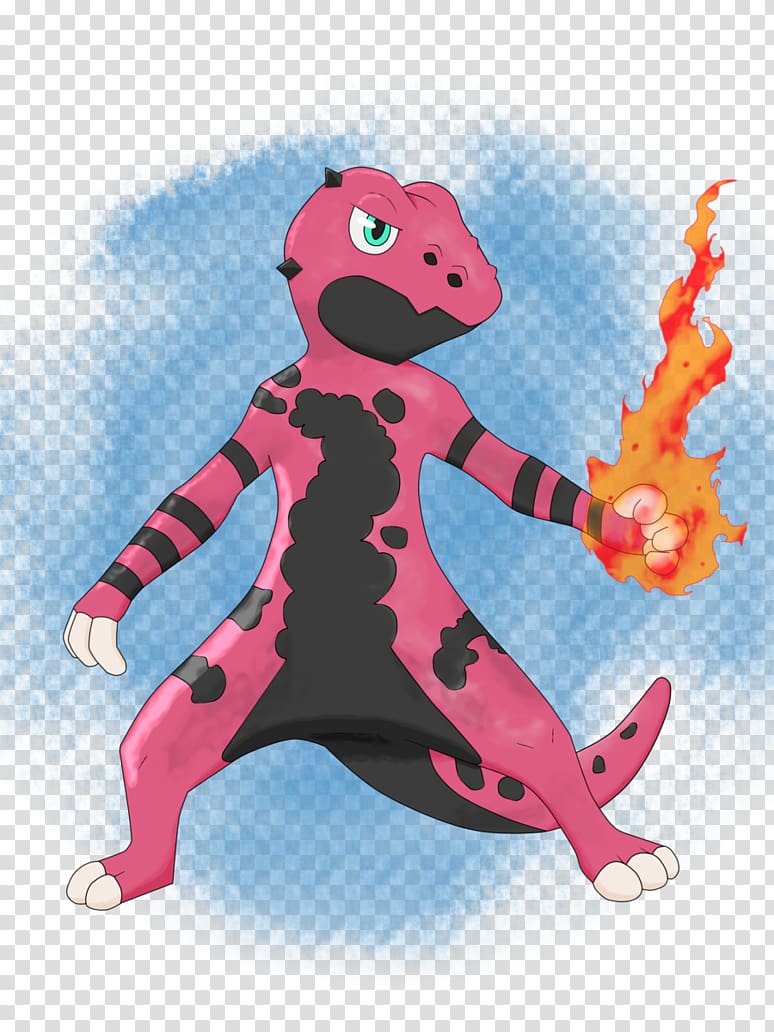 Fire salamander Fan art Cartoon, salamander transparent background PNG clipart