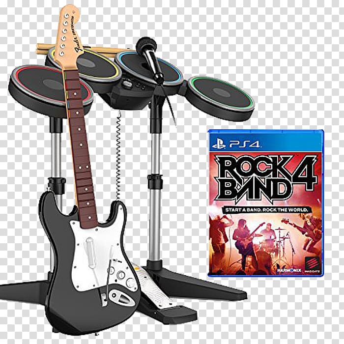 Rock Band 4 PlayStation 4 Rock Band 3 Guitar Hero, rock band transparent background PNG clipart