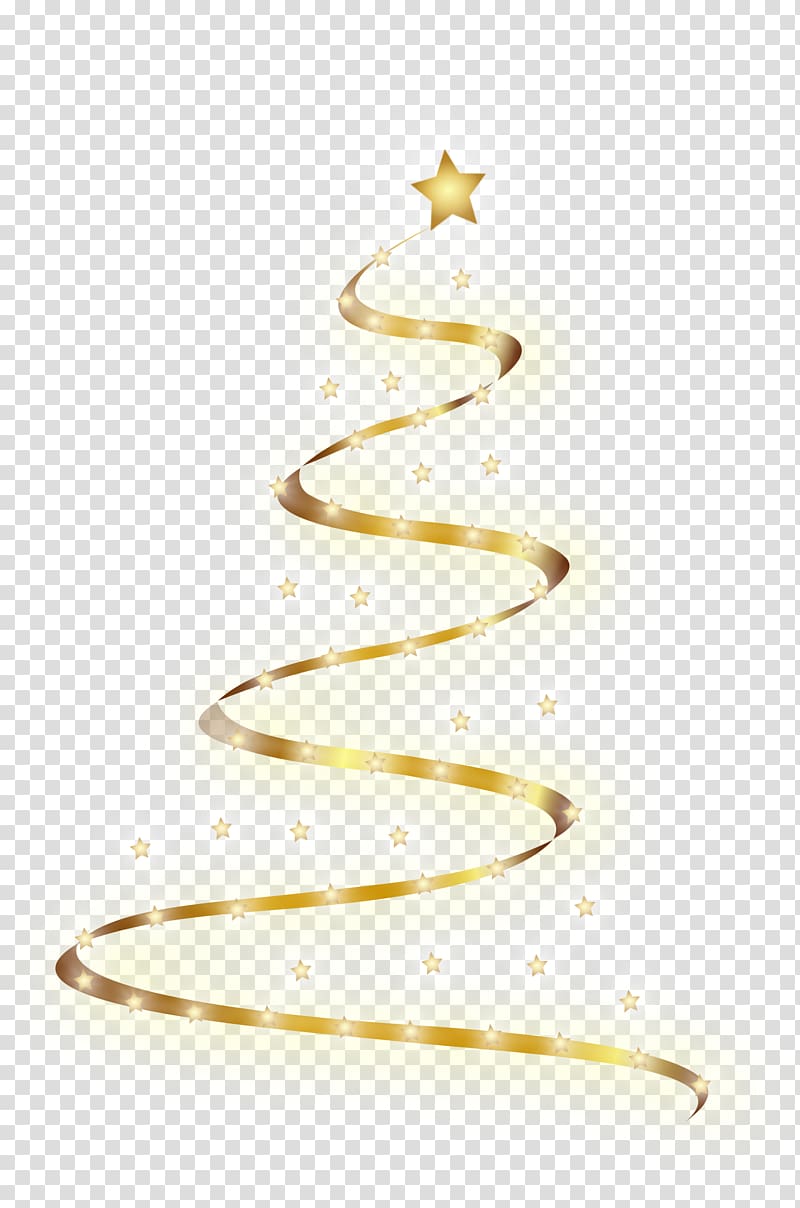 Christmas tree Ribbon , garland transparent background PNG clipart