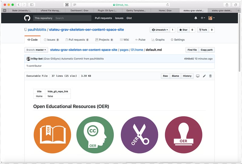 Computer Software GitHub Open educational resources, Github transparent background PNG clipart