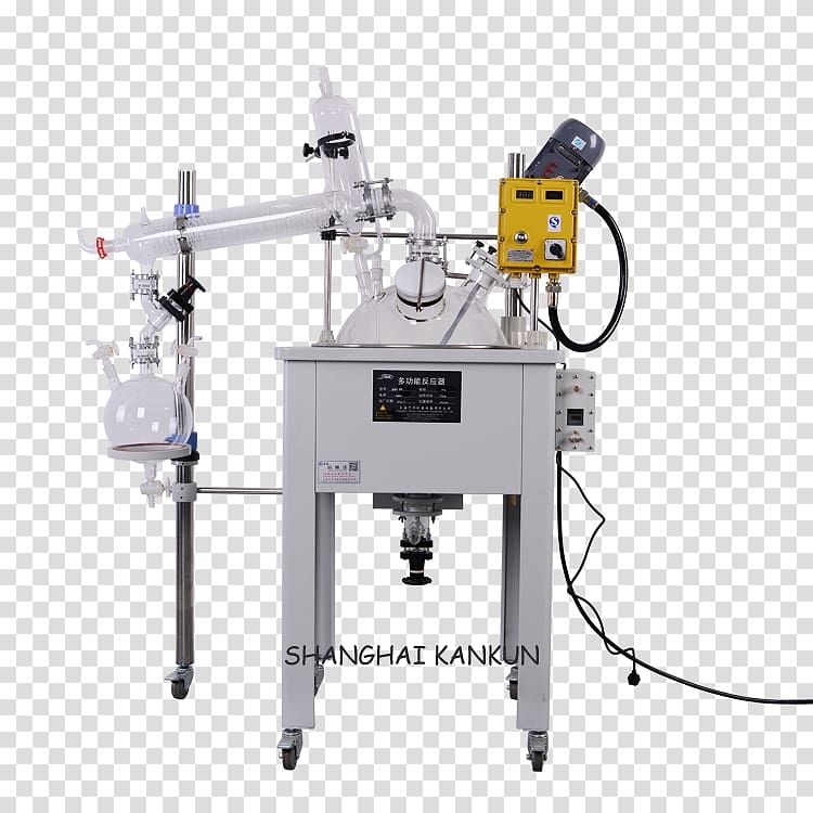 Chemical reactor Customer Service Glass Machine, Laboratory Glassware transparent background PNG clipart