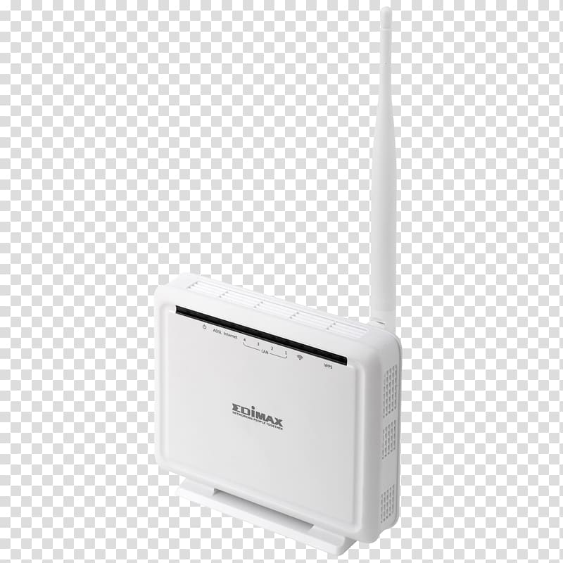 Wireless Access Points Wireless router Asymmetric digital subscriber line DSL modem, wps button on router transparent background PNG clipart