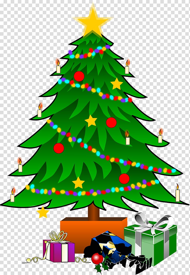 Christmas tree , wishing tree transparent background PNG clipart