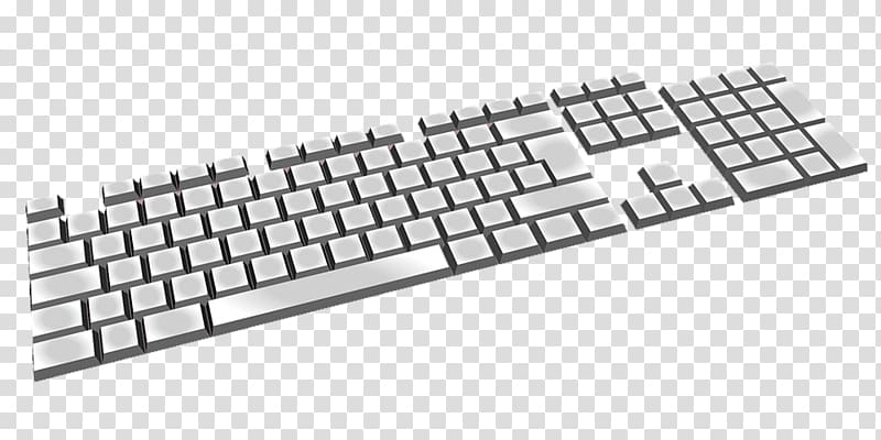 Computer keyboard Computer mouse Key Tronic Cherry Electronics, Minimalist simple keyboard design transparent background PNG clipart