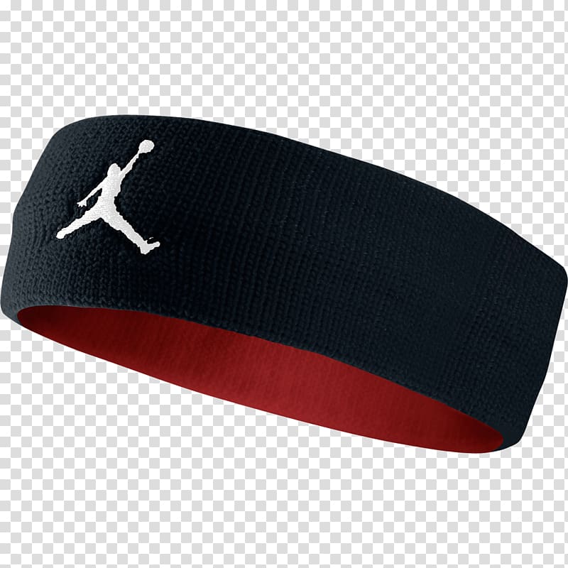 Jumpman Air Jordan Headband Nike Wristband, headband transparent background PNG clipart