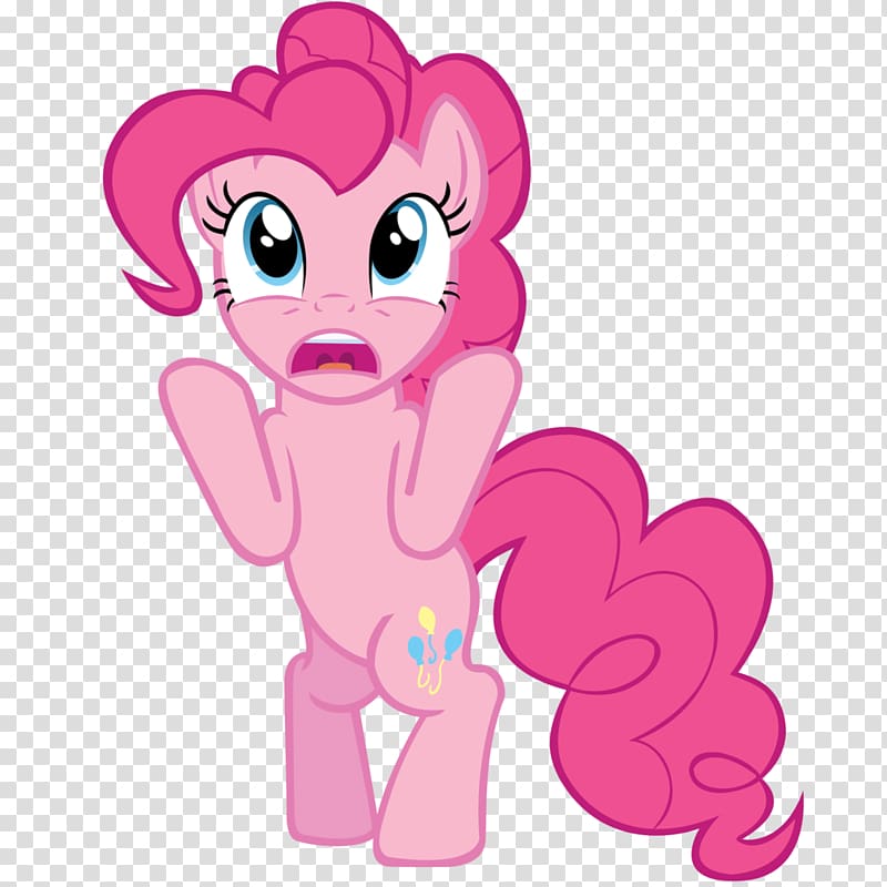 Pinkie Pie Pony Pinkie Pride, crying rage face transparent background PNG clipart