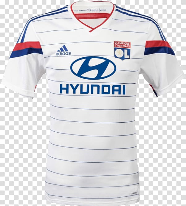 Olympique Lyonnais T-shirt 2014 FIFA World Cup Jersey, T-shirt transparent background PNG clipart