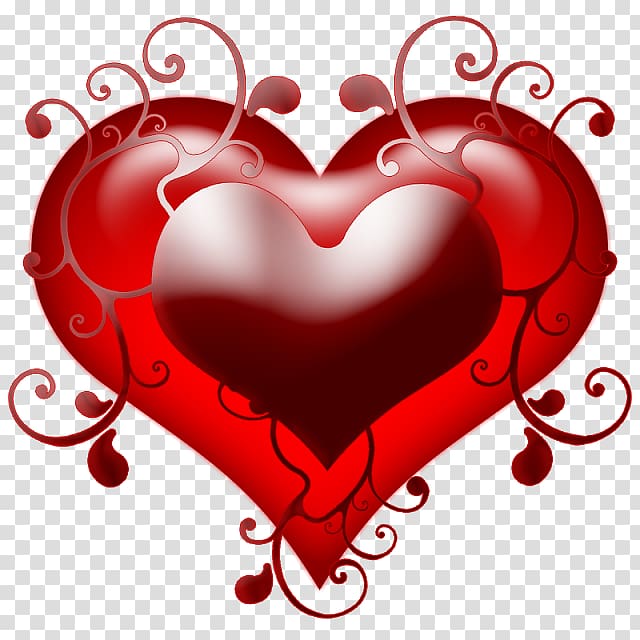 Heart Love Red, nice transparent background PNG clipart