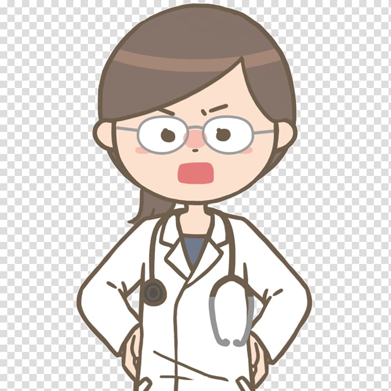 Physician Glasses 女医 Face Nurse, glasses transparent background PNG clipart