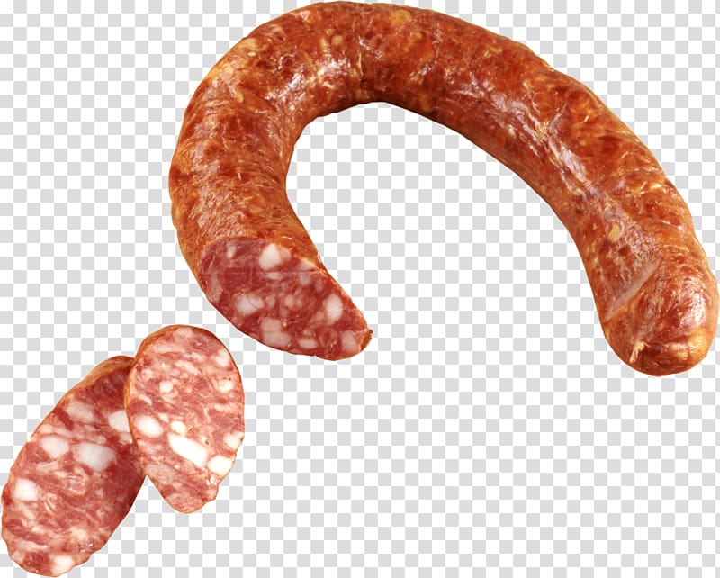 Italian sausage, Sausage transparent background PNG clipart
