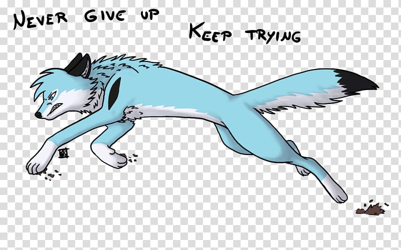 Carnivora Horse Reptile , Never Give Up transparent background PNG clipart