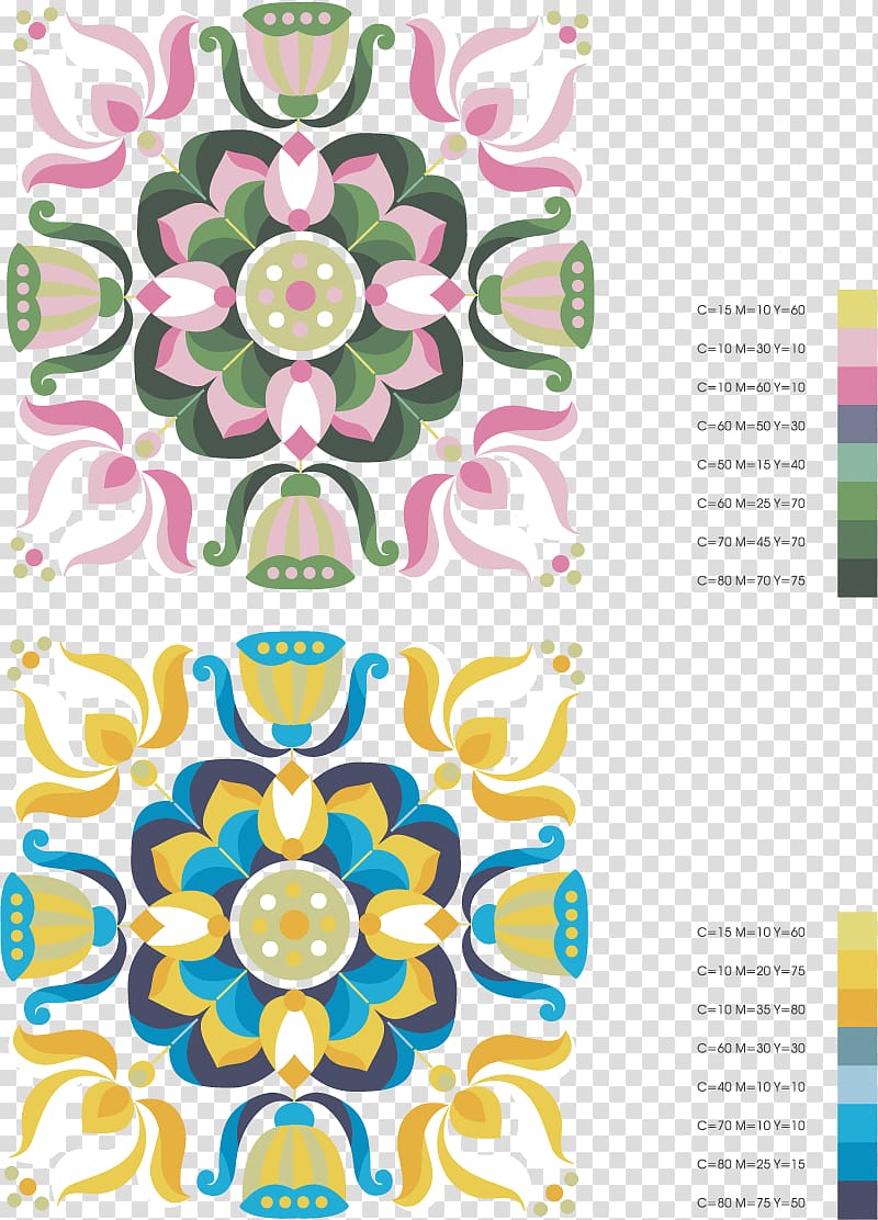 Motif Pattern, lotus pattern transparent background PNG clipart