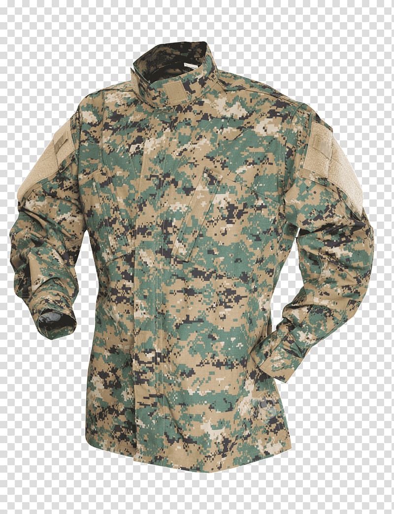 T-shirt Army Combat Uniform TRU-SPEC, camouflage uniform transparent background PNG clipart