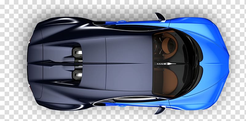 bugatti top view transparent background PNG clipart