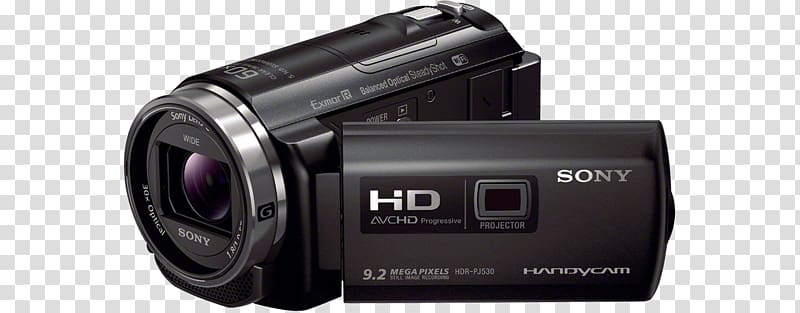 Sony Handycam HDR-PJ540 Video Cameras, Camera transparent background PNG clipart
