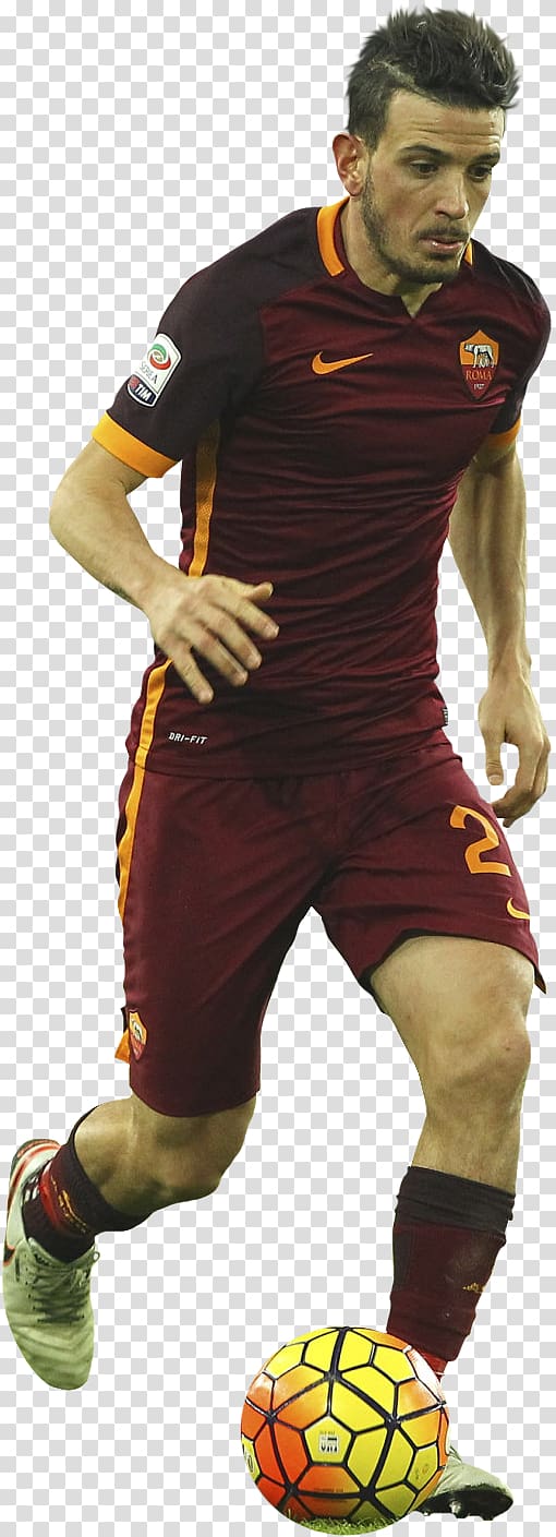 Alessandro Florenzi Football player A.S. Roma Team sport, football transparent background PNG clipart