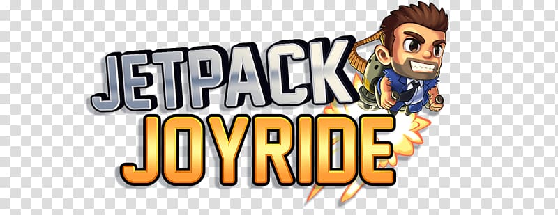 JETPACK JOYRIDE GAME GUIDE Logo, ninja bullet dodging transparent background PNG clipart