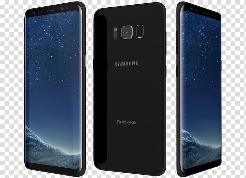 Samsung Galaxy S8+ Samsung Galaxy S8, 64 GB, Arctic Silver, Verizon, CDMA/GSM Samsung Galaxy S8, 64 GB, Midnight Black, Unlocked, GSM, samsung transparent background PNG clipart
