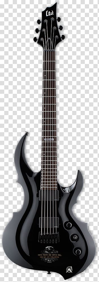 ESP F-10 Seven-string guitar ESP M-50 ESP LTD EC-1000 ESP Guitars, guitar transparent background PNG clipart