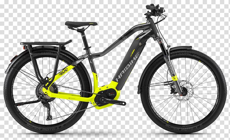 Haibike Electric bicycle Cycling Cyclo-cross, trekking transparent background PNG clipart