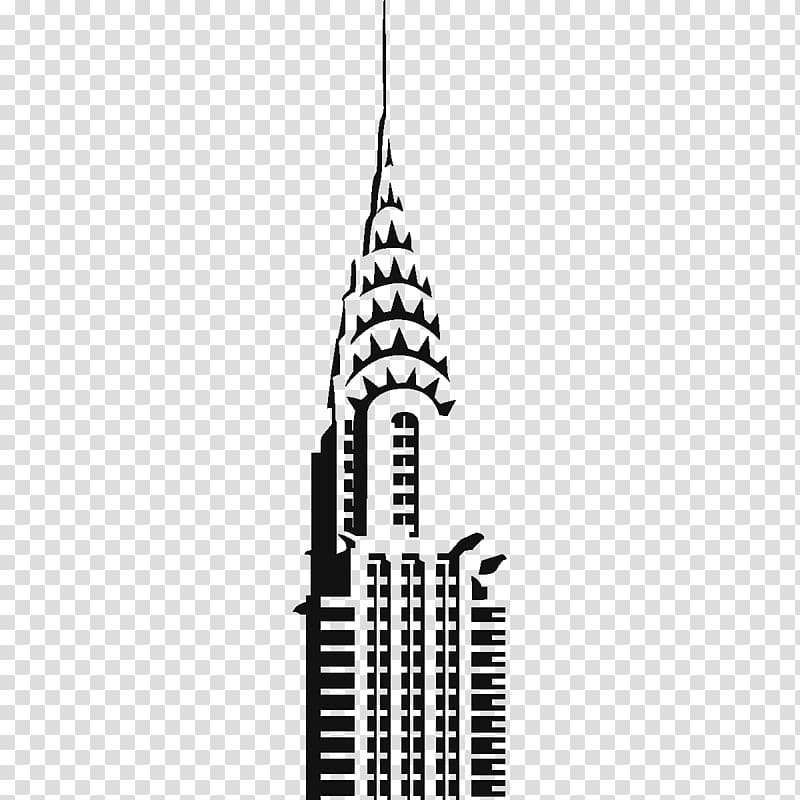 building illustration, Chrysler Building Empire State Building Drawing, building transparent background PNG clipart