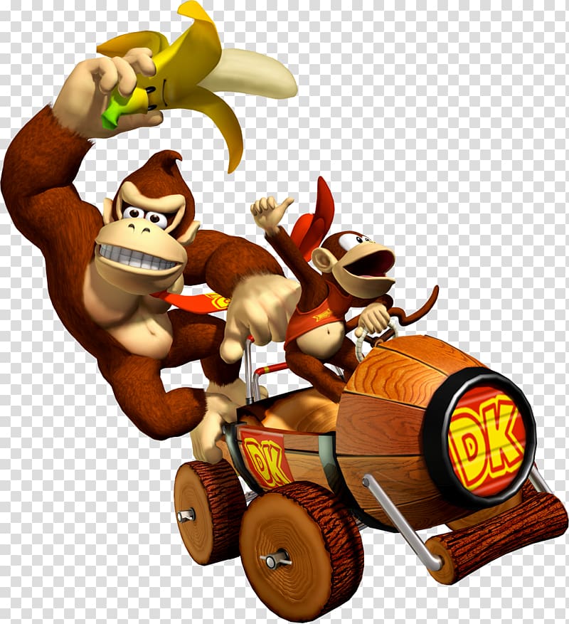 Donkey Kong Country Mario Kart: Double Dash Mario Kart 7 Mario Kart Wii, donkey kong transparent background PNG clipart