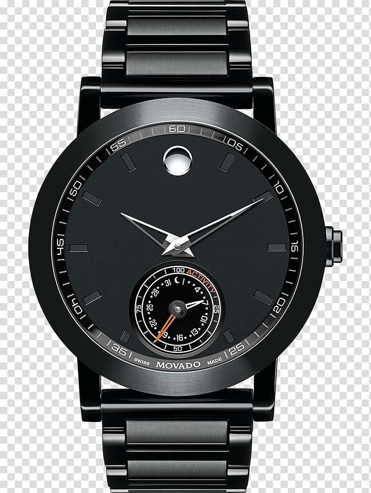 Movado Men's Museum Sport Chronograph Watch, watch transparent background PNG clipart