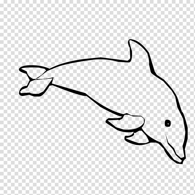 Spinner dolphin Coloring book Child Bottlenose dolphin, Black and white lines cartoon dolphins transparent background PNG clipart