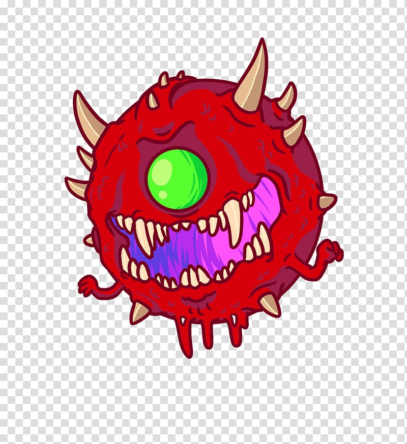 Doom T-shirt Cacodemon Video Games, doom transparent background PNG clipart