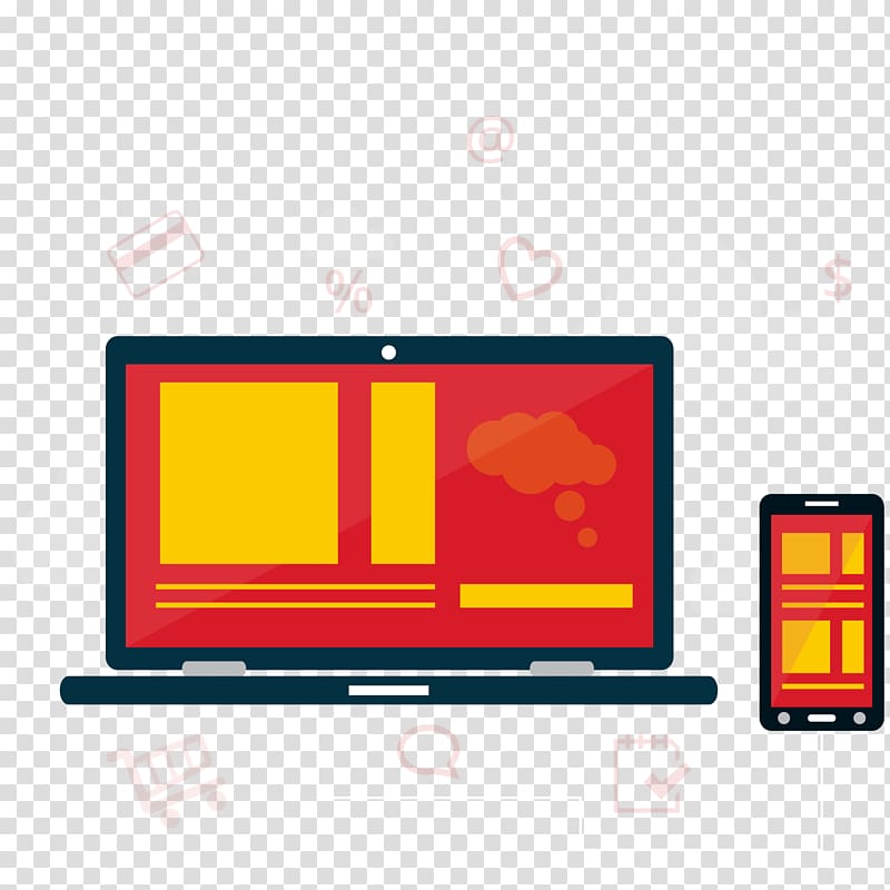 Laptop Web design, laptop shopping for mobile phones transparent background PNG clipart