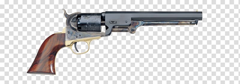 Colt 1851 Navy Revolver A. Uberti, Srl. Firearm Colt\'s Manufacturing Company, Handgun transparent background PNG clipart