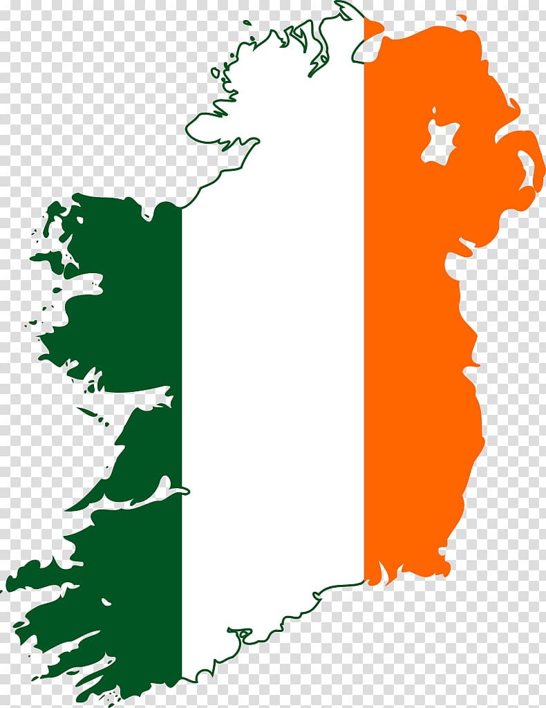 Flag of Ireland National flag Map, irish transparent background PNG clipart