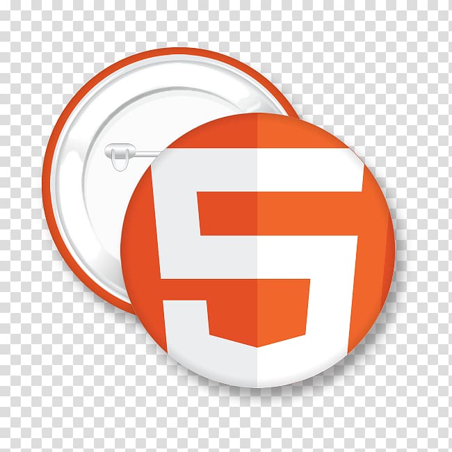 HTML Logo Web design CSS3, button icons stickers affixed sticker label will transparent background PNG clipart