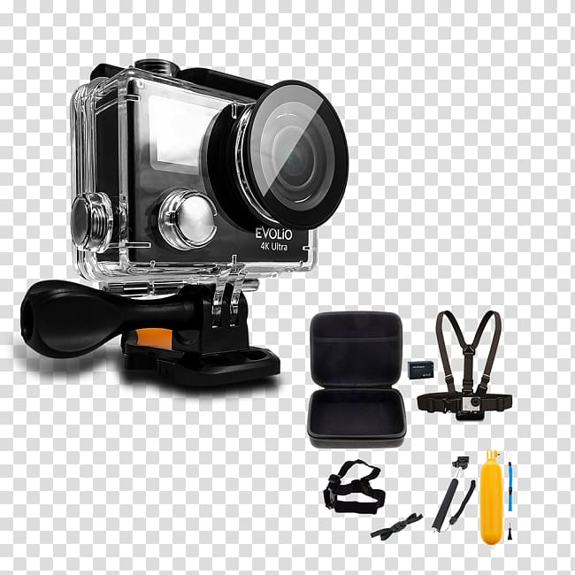 Video Cameras GoPro Hero5 Black 2018 4K resolution, Camera transparent background PNG clipart
