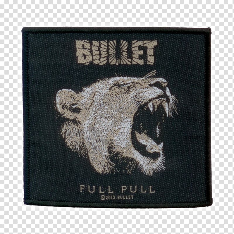Full Pull Bullet Album Nuclear Blast High on the Hog, patch transparent background PNG clipart
