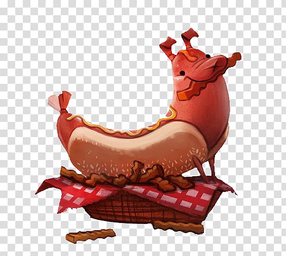 Hot dog Daily Painting: Paint Small and Often To Become a More Creative, Productive, and SuccessfulArtist Food, Funny hot dog pack transparent background PNG clipart