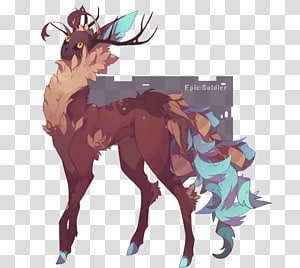 Reindeer Artist, Reindeer transparent background PNG clipart thumbnail