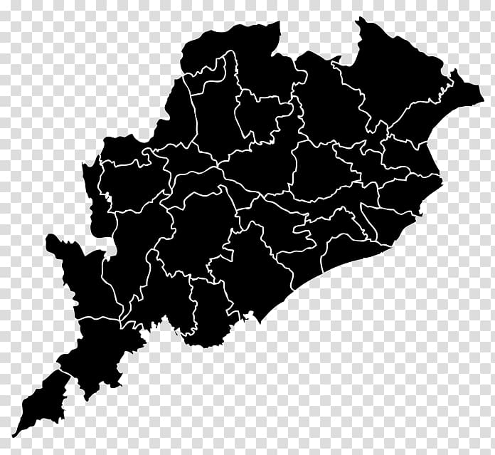 Dhenkanal Balangir district Map States and territories of India , map transparent background PNG clipart
