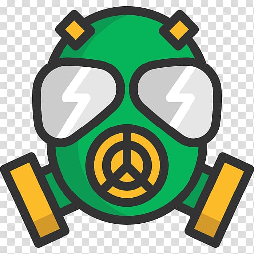Fluoroquinolone Gas mask Scalable Graphics Icon, Green Hat transparent background PNG clipart