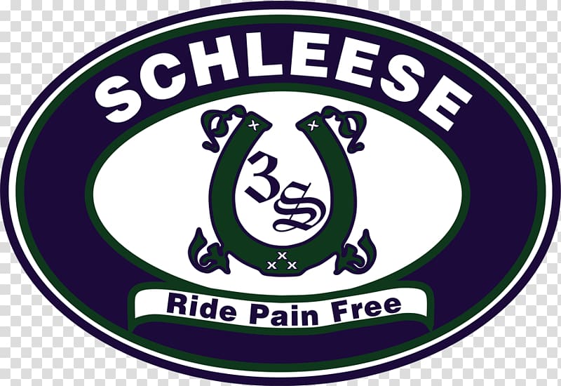 Schleese Saddlery Organization Logo Emblem, mechanical horse for dressage transparent background PNG clipart