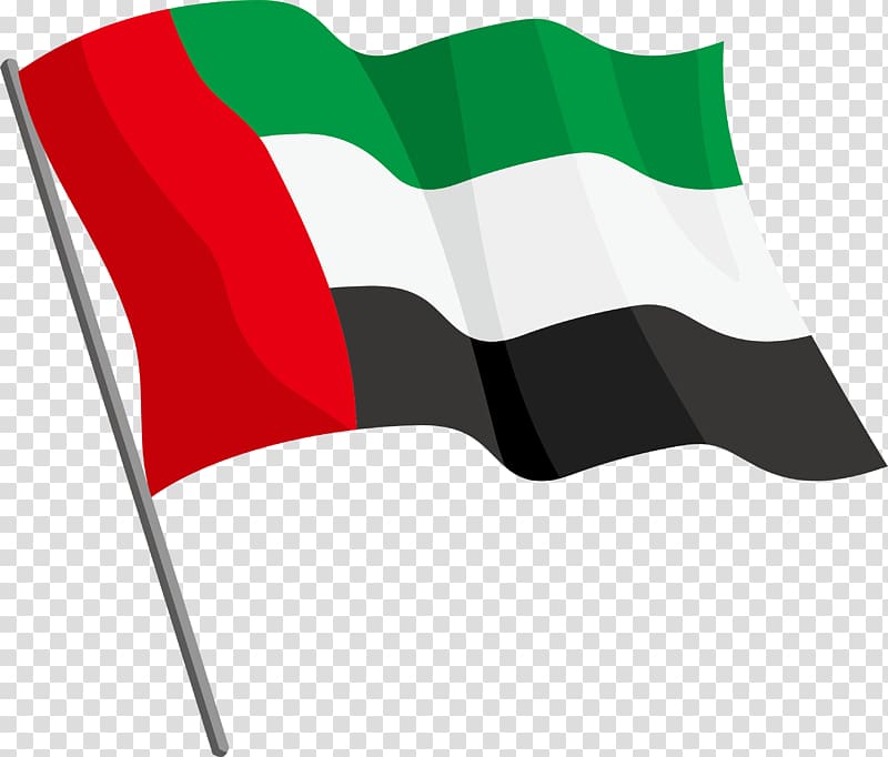 red, white, and black flag , Flag of the United Arab Emirates Flag of the United Arab Emirates Flag of the United States, Flag of the United Arab Emirates transparent background PNG clipart